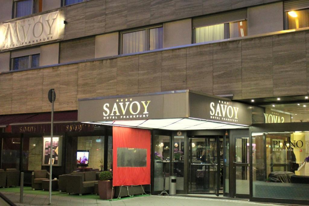 Savoy Hotel Francoforte sul Meno Esterno foto