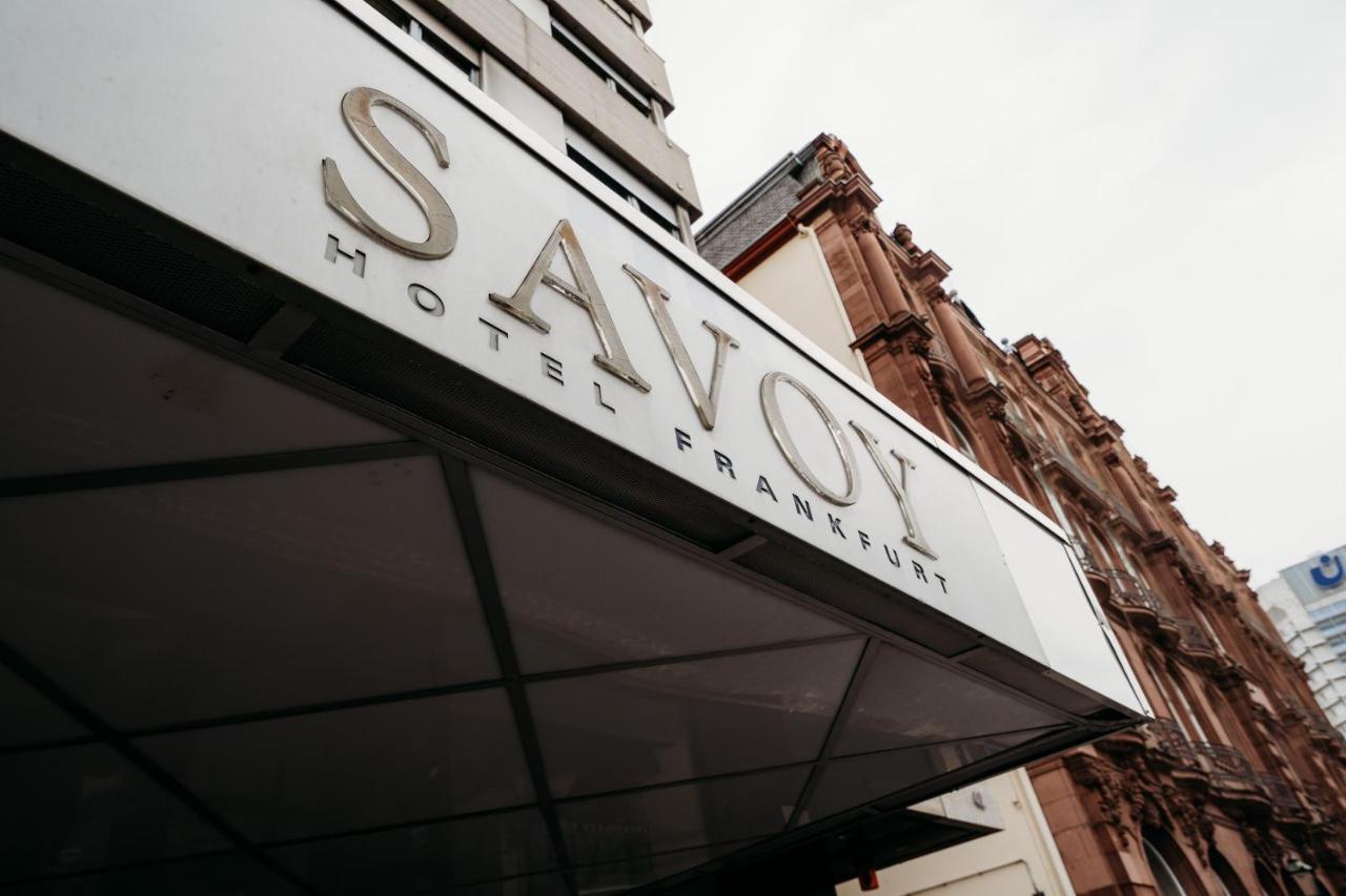 Savoy Hotel Francoforte sul Meno Esterno foto